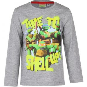 Ninja Turtles t-shirt voor kinderen grijs