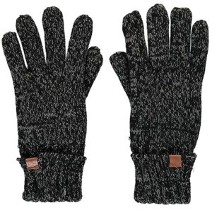 Grijze gemeleerde handschoenen met fleece voering voor jongens/meisjes/kinderen
