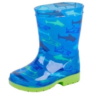 Blauwe kleuter regenlaarzen voor jongens/meisjes/kinderen