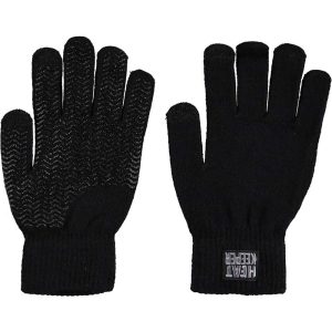Zwarte handschoenen met thermo voering voor jongens/meisjes/kinderen