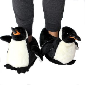 Dierenpantoffels/sloffen pinguin voor kinderen