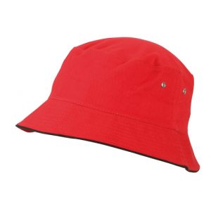Rood zonnehoedje voor kinderen