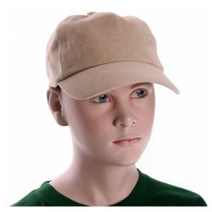 Beige kinder caps