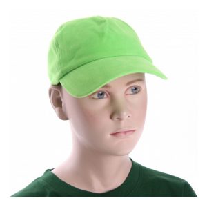 Lime groene kinder caps