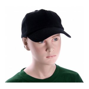 Zwarte kinder caps