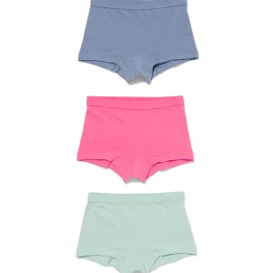 HEMA Kinderboxers Katoen/stretch - 3 Stuks Multi (multi)