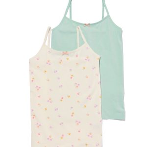 HEMA Kinderhemden Stretch Katoen - 2 Stuks Gebroken Wit (gebroken wit)