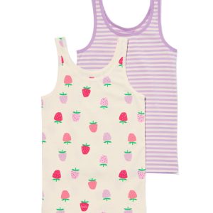 HEMA Kinderhemden Stretch Katoen - 2 Stuks Multi (multi)