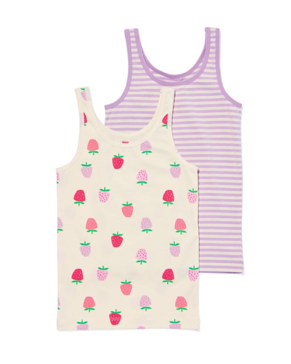 HEMA Kinderhemden Stretch Katoen - 2 Stuks Multi (multi)
