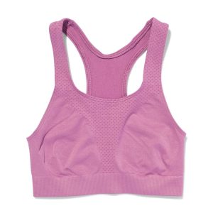HEMA Naadloze Kinder Sporttop Medium Support Roze (roze)
