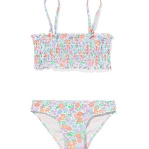 HEMA Kinder Bikini Smock Met Bloemen Multi (multi)