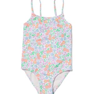 HEMA Kinder Badpak Met Bloemen Multi (multi)
