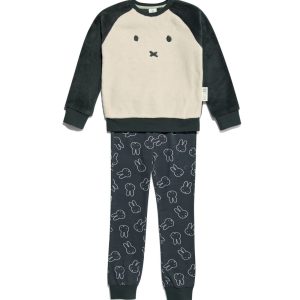 Nijntje Nijntje Kinder Pyjama Fleece Met Katoen Gebroken Wit (gebroken wit)