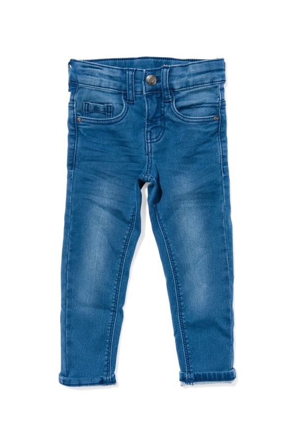 HEMA Kinder Broek Jogdenim Skinny Fit Blauw (blauw)