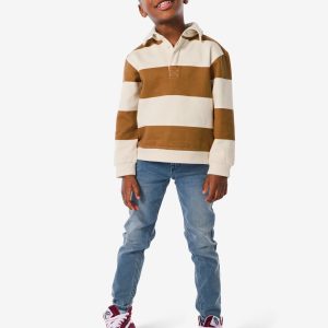 HEMA Kinderbroek Jogdenim Skinny Fit Middenblauw (middenblauw)