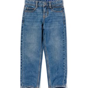 HEMA Kinderjeans Straight Fit Blauw (blauw)