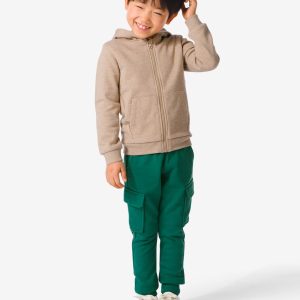 HEMA Kinder Cargo Sweatbroek Groen (groen)