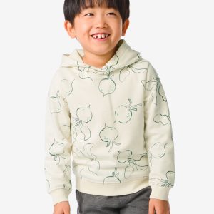 HEMA Kindersweater Met Capuchon Beige (beige)