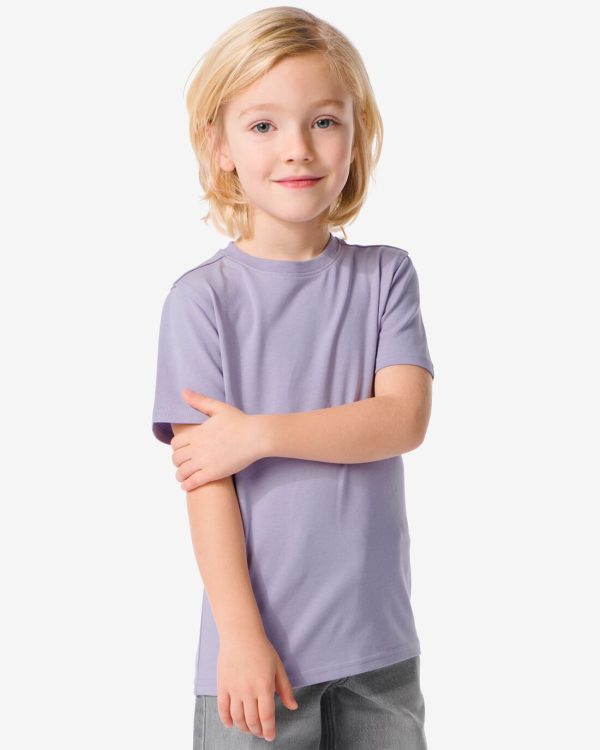 HEMA Kinder T-shirt Paars (paars)