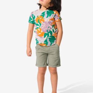 HEMA Kinder Korte Broek Blauw (blauw)