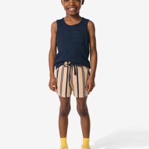 HEMA Kinder Kledingset Singlet En Short Bruin (bruin)