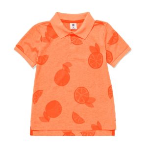 HEMA Kinderpolo Sinaasappels Oranje (oranje)