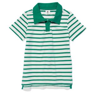 HEMA Kinder Polo Strepen Groen (groen)