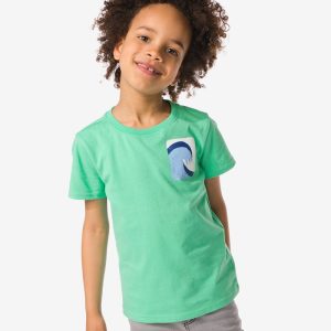 HEMA Kinder T-shirt Golf Groen (groen)
