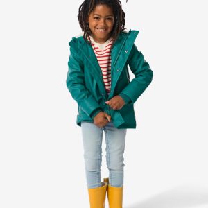 HEMA Kinderjas Met Capuchon Groen (groen)