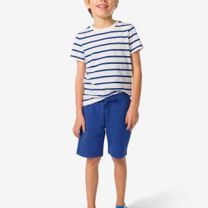 HEMA Kinder Korte Broek Blauw (blauw)