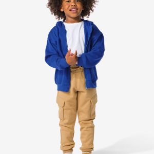 HEMA Kinder Cargo Sweatbroek Beige (beige)