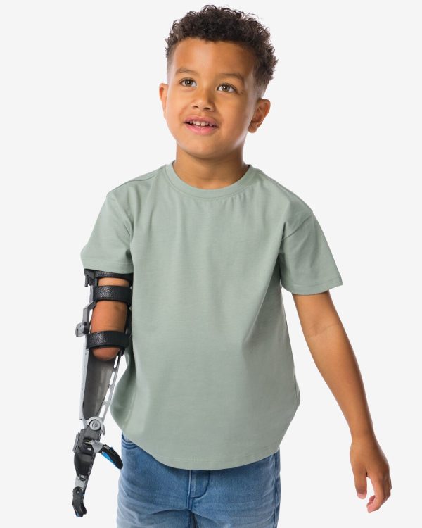 HEMA Kinder T-shirt Groen (groen)