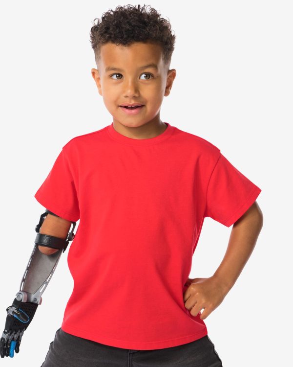 HEMA Kinder T-shirt Rood (rood)