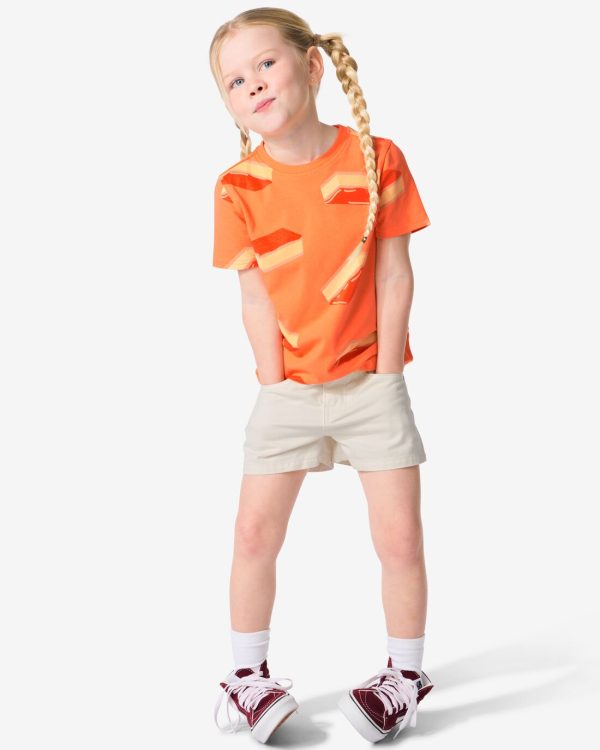 HEMA Kinder Korte Broek Gebroken Wit (gebroken wit)