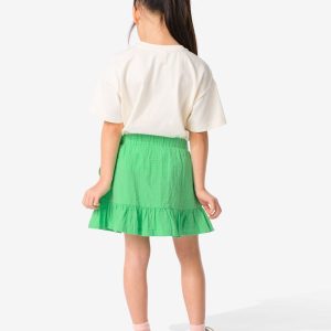 HEMA Kinderrok Met Overslag Groen (groen)