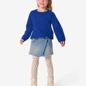 HEMA Kinder Broekrok Denim Lichtblauw (lichtblauw)
