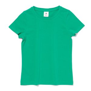 HEMA Kinder T-shirt Biologisch Katoen Groen (groen)