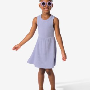 HEMA Kinderjurk Rib Lila (lila)