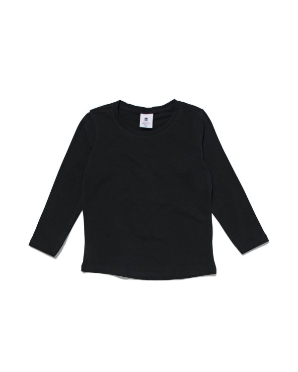 HEMA Kinder T-shirt Zwart (zwart)
