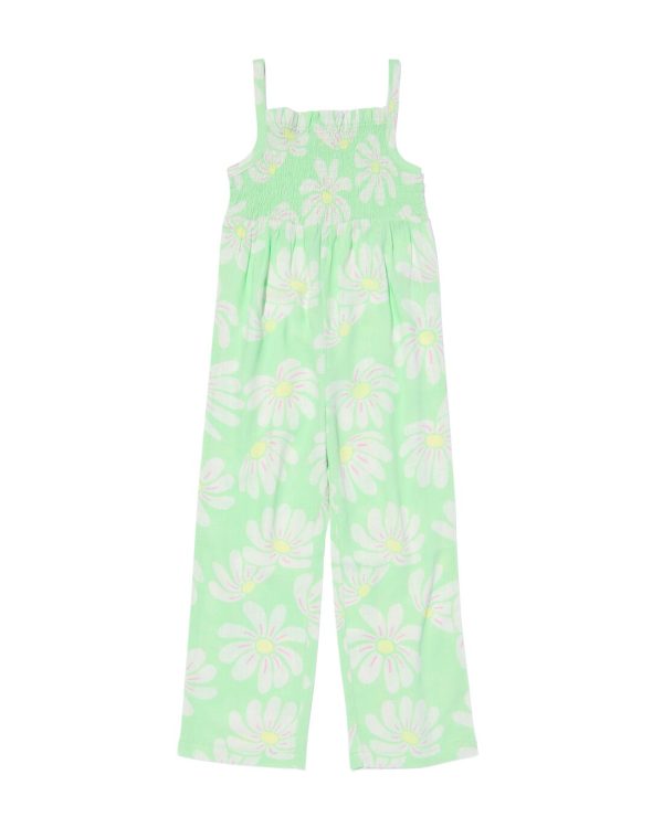 HEMA Kinderjumpsuit Met Linnen Groen (groen)