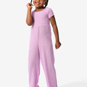 HEMA Kinderjumpsuit Smock Paars (paars)