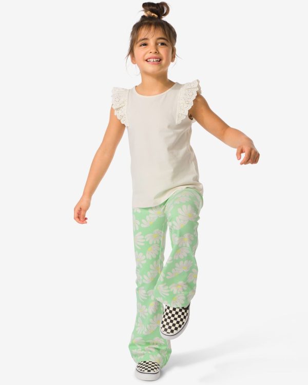 HEMA Kinderlegging Flared Groen (groen)