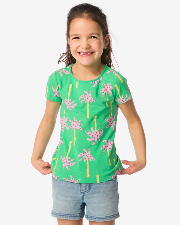 HEMA Kinder T-shirt Groen (groen)