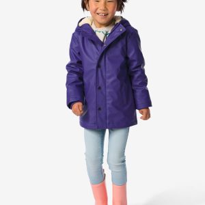 HEMA Kinderjas Met Capuchon Paars (paars)