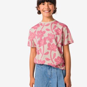 HEMA Kinder T-shirt Roze (roze)