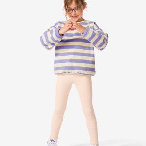 HEMA Kinderlegging Rib Roze (roze)