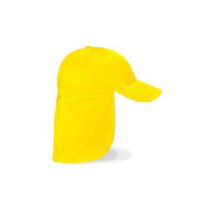 Katoenen kinderpet met nek flap