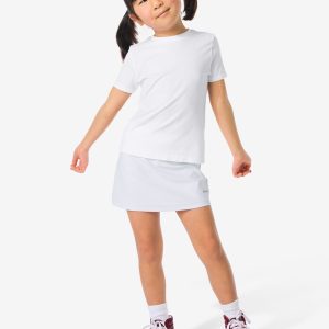 HEMA Kinder Sportrokje Met Legging Wit (wit)