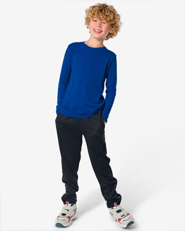 HEMA Kinder Trainingsbroek Zwart (zwart)