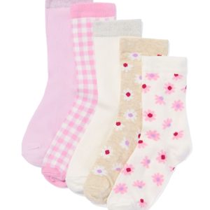 HEMA Kindersokken Met Katoen - 5 Paar Beige (beige)